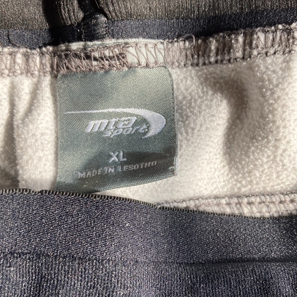 Mens MTA sweatpants grey with black elastic waist pulls string sz xl w pockets - Picture 3 of 4